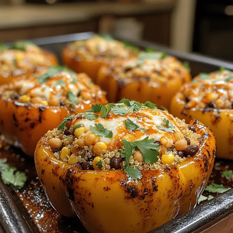 Stuffed peppers have long been a beloved dish in many kitchens due to their versatility and ease of preparation. This delightful meal can be tailored to suit a variety of tastes and dietary preferences, making it a go-to for families and meal preppers alike. Today, we’ll dive into a scrumptious variation that is not only satisfying but also packed with nutrients: Buffalo Chickpea Stuffed Peppers. This dish combines the spicy kick of buffalo sauce with wholesome ingredients, resulting in a flavorful and healthy, plant-based option that appeals to both vegetarians and meat-eaters.