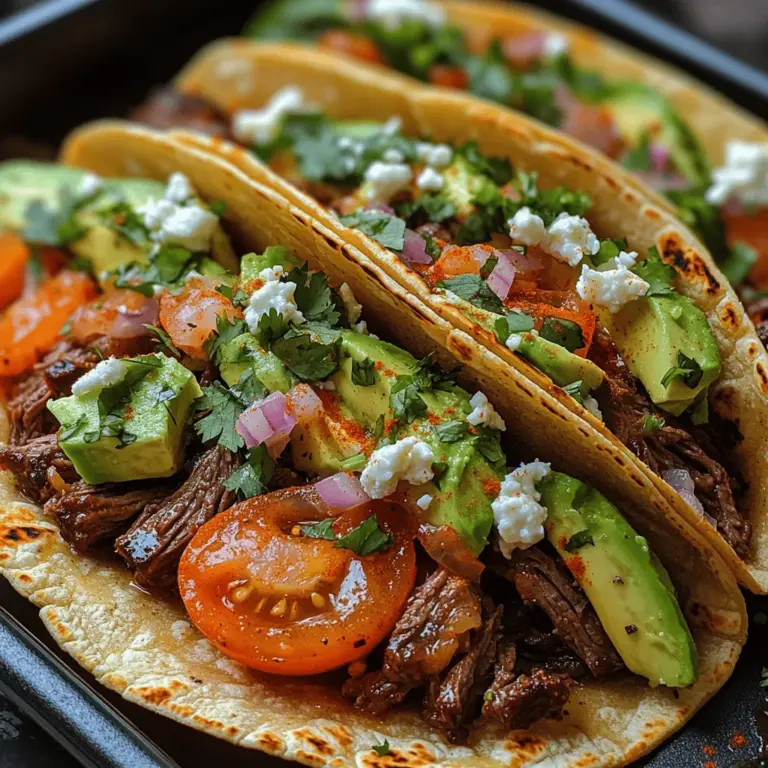 Tacos are a beloved staple in many cuisines around the globe, celebrated for their versatility, flavor, and ability to cater to a wide range of palates. Whether filled with grilled meats, fresh vegetables, or zesty salsas, tacos offer an endless array of possibilities. In recent years, gourmet taco creations have gained traction, inviting chefs and home cooks alike to experiment with bold flavors and unique ingredients. Among these innovations, the savory short rib taco stands out as a delightful twist on the traditional taco experience.