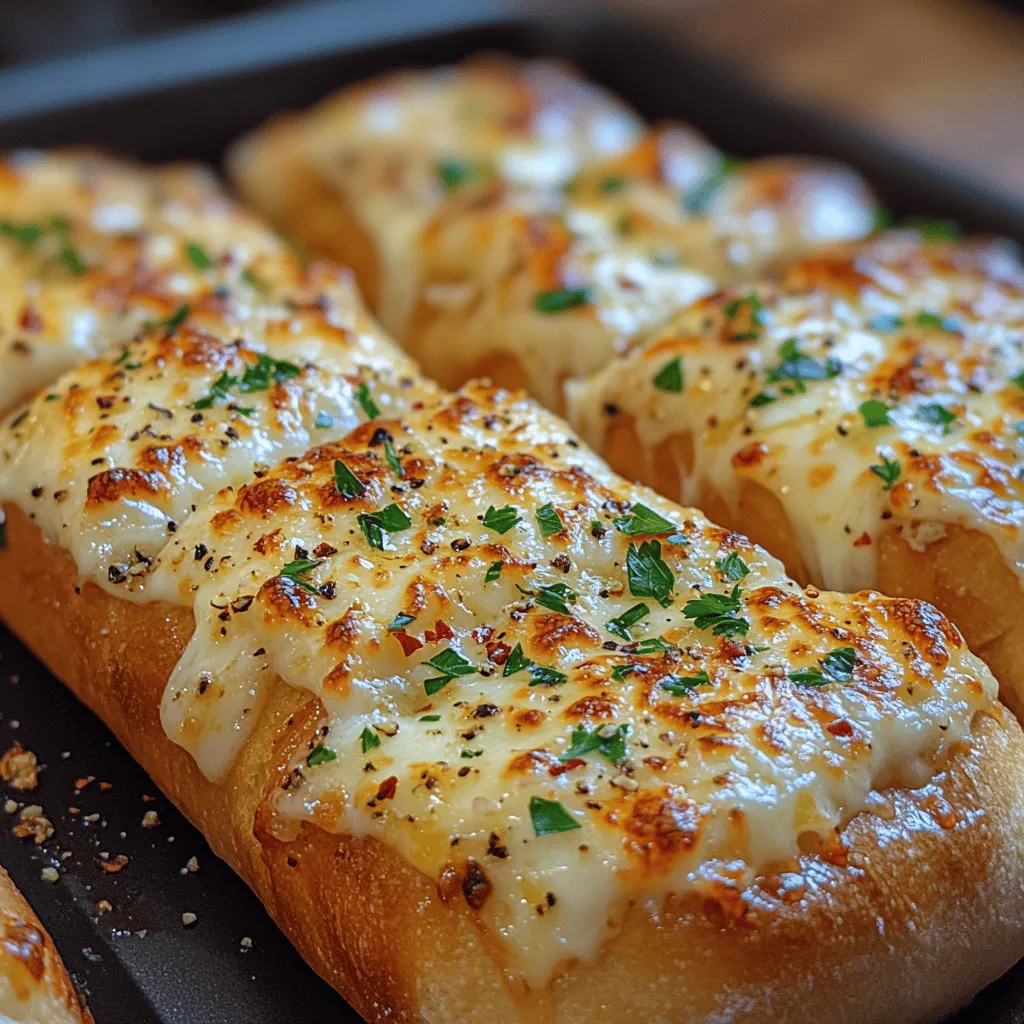 Comfort food has an undeniable charm, weaving its way into our hearts and homes, bringing people together over shared meals and cherished moments. Among the many contenders for the title of ultimate comfort food, cheesy garlic bread holds a special place. It’s more than just an appetizer; it’s an experience, a warm embrace of flavors that tantalizes the taste buds and evokes nostalgia. Enter the Cheesy Garlic Wonderland Bread — a delightful twist on the classic that takes garlic bread to new heights with a melty, cheesy goodness and a medley of herbs, making it a guaranteed crowd-pleaser.