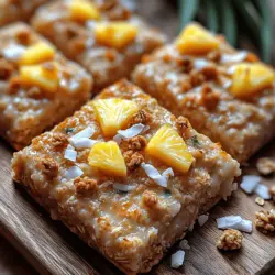 Baked oatmeal has become a beloved breakfast option for many, offering a delightful twist on traditional oatmeal. This hearty dish is not only satisfying but also incredibly versatile, making it perfect for various occasions—from a cozy family brunch to a quick snack on busy weekdays. One standout variation that captures a taste of the tropics is Tropical Oasis Pineapple Coconut Baked Oatmeal. This recipe is an inviting mix of flavors that transports your taste buds to sun-kissed beaches, featuring the sweet and tangy notes of pineapple combined with the creamy richness of coconut.