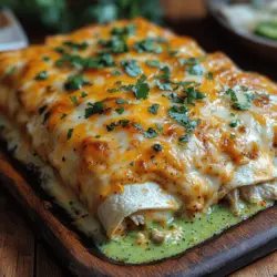 Cheesy White Chicken Enchilada Casserole is the epitome of comfort food, perfectly designed to satisfy your cravings while also bringing a bit of fiesta flair to the dinner table. This dish combines tender chicken, creamy sauces, and a medley of cheeses, all layered between soft tortillas. It's not just a meal; it’s an experience that evokes the warm, vibrant flavors of traditional Mexican cuisine.