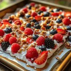 To create the delicious Berry Bliss Frozen Yogurt Bark, it's essential to understand the core ingredients that contribute to its delightful flavor and health benefits. Let's dive deeper into each component, exploring their nutritional advantages and how they come together to create this refreshing dessert.