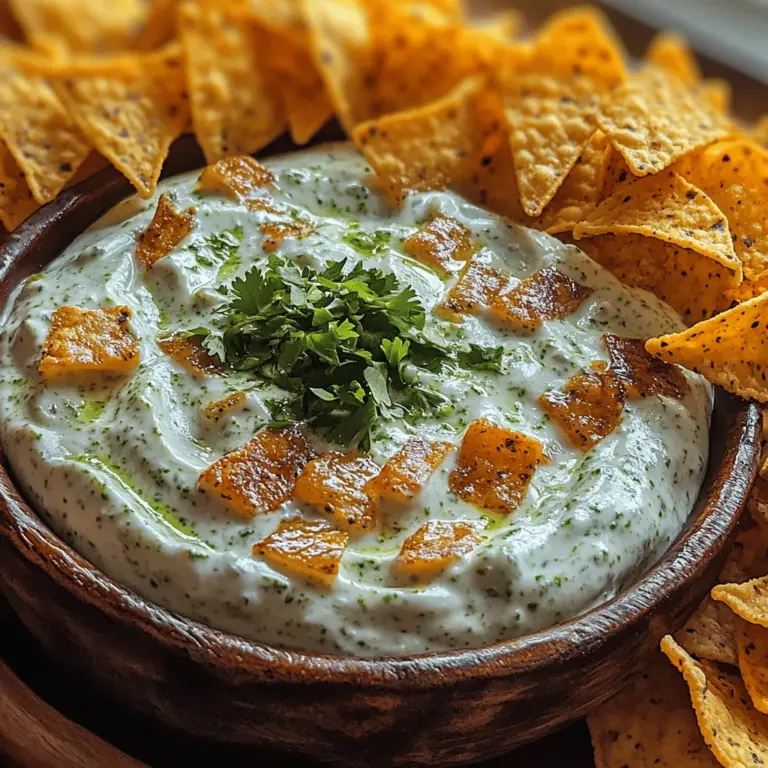 Are you on the lookout for a dip that can elevate your snacks and meals with a burst of flavor? Look no further than Creamy Cilantro Lime Dip. This refreshing, tangy dip is not only delicious but also incredibly versatile, making it a perfect addition to any occasion—whether it’s a casual gathering with friends, a summer barbecue, or a festive holiday party. The combination of creamy texture and zesty lime flavor creates an irresistible dip that pairs well with a variety of dishes.