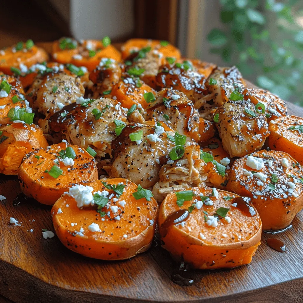 BBQ Chicken Sweet Potato Bites are the perfect blend of savory and sweet, making them an irresistible appetizer or snack for any occasion. These delightful bites combine the rich, smoky flavor of BBQ chicken with the natural sweetness of roasted sweet potatoes, creating a dish that is both satisfying and packed with flavor. Whether you’re hosting a gathering or looking for a quick and healthy snack, these sweet potato bites are sure to impress your guests and leave them craving more.
