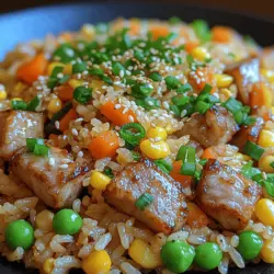 Fried rice is more than just a simple dish; it’s a beloved staple across numerous cultures, each adding its unique twist to this versatile meal. Among the countless variations, Savory Pork Fried Rice Delight stands out for its harmonious blend of flavors and textures. This dish not only satisfies hunger but also delights the palate with its savory taste and colorful presentation. The secret to achieving that perfect fried rice lie in a few key techniques and ingredients, with day-old rice being the hero of the dish.