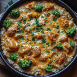 In the fast-paced world we live in, finding time to prepare a wholesome meal can be a significant challenge. With busy schedules and endless to-do lists, home cooks often seek meals that are not only quick to prepare but also nutritious and satisfying. Enter the One-Pan Cheesy Chicken Broccoli and Rice — a delicious, comforting dish that simplifies your cooking routine without sacrificing flavor. This recipe is a game-changer, seamlessly combining protein, vegetables, and carbohydrates in one easy-to-make meal.
