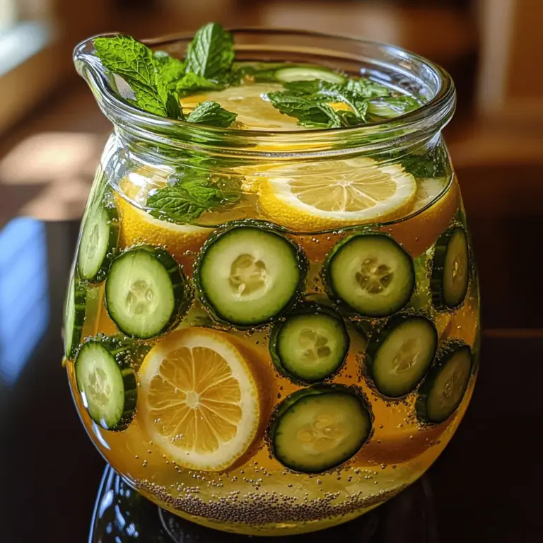 In recent years, the health and wellness community has witnessed a significant surge in interest surrounding detox drinks. These beverages claim to support the body in its natural detoxification processes while providing essential hydration. Among the myriad of options available, detox cucumber water stands out as a particularly refreshing choice. This delightful drink not only quenches your thirst but also packs a punch in terms of nutrition and wellness benefits.