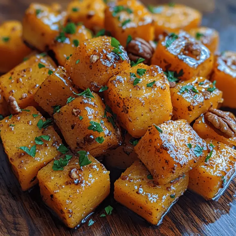 As autumn rolls in, the vibrant hues of butternut squash grace markets and kitchens alike, capturing the essence of the season. This versatile vegetable, with its smooth, pale orange skin and sweet, creamy flesh, has become a staple in many fall-inspired recipes. Among these, the Sweet & Savory Honey Roasted Butternut Squash stands out as a delightful dish that perfectly balances the natural sweetness of the squash with rich, savory flavors, making it suitable for various occasions—from cozy family dinners to festive holiday feasts.