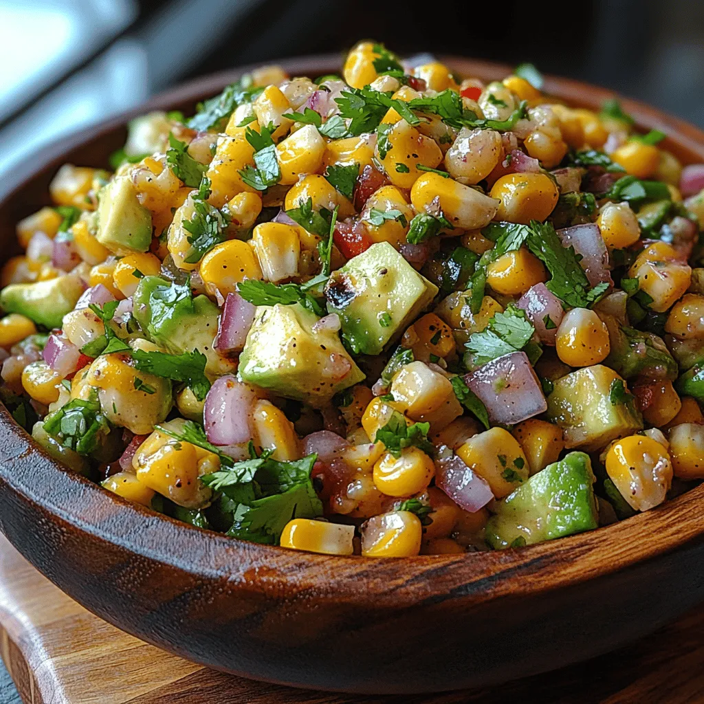 If you’re seeking a dish that embodies the essence of summer while providing vibrant flavors and a refreshing twist, look no further than Smoky Grilled Corn and Avocado Salsa. This delightful recipe combines the sweet crunch of grilled corn with the creamy richness of ripe avocados, creating a salsa that is both satisfying and versatile. Whether you’re looking to elevate a casual backyard barbecue, serve as a complement to grilled meats, or simply enjoy it with tortilla chips, this salsa promises to be a crowd-pleaser.