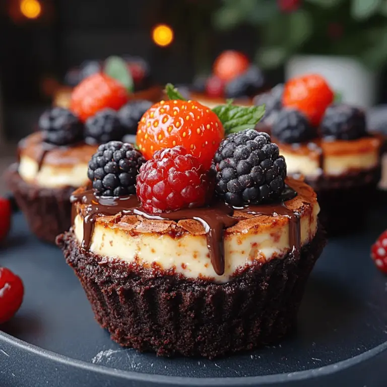 In recent years, mini desserts have taken the culinary world by storm, capturing the hearts and taste buds of dessert lovers everywhere. Their bite-sized nature makes them perfect for indulging without overdoing it, allowing everyone to enjoy a sweet treat without the guilt. Among the myriad of mini desserts, the combination of brownies and cheesecake stands out as a particularly tantalizing option. The rich, fudgy texture of a brownie perfectly complements the creamy, smooth consistency of cheesecake, creating a delightful treat that is hard to resist.