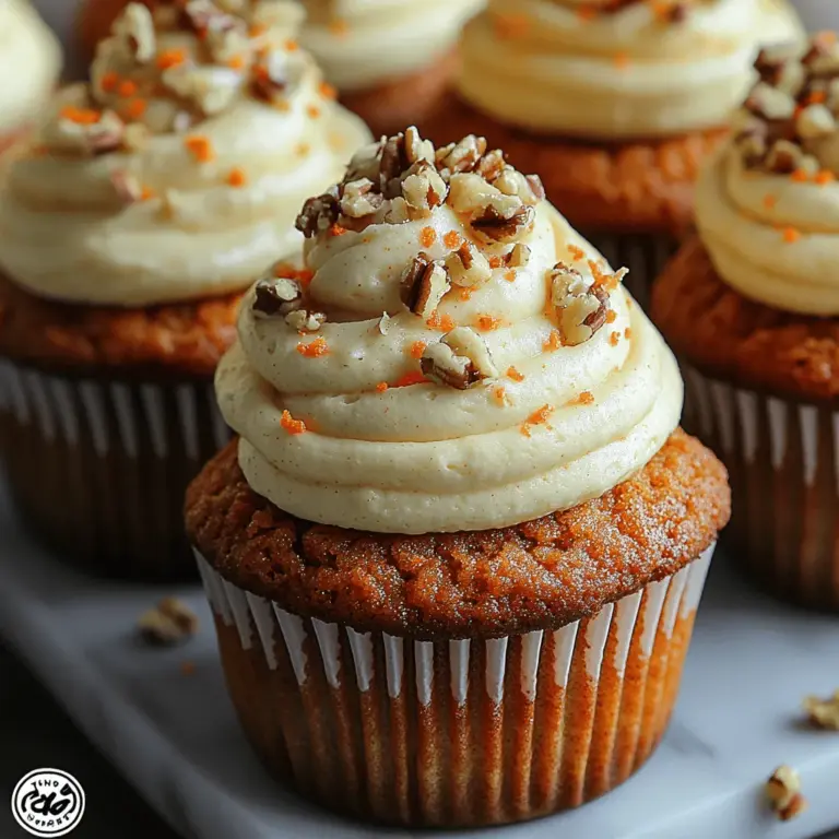 Carrot cake cupcakes have taken the dessert world by storm, offering a delightful twist on the classic carrot cake. These charming little treats combine the rich, spiced flavor profile of traditional carrot cake with the convenience and portability of cupcakes. Their soft, moist texture, combined with the natural sweetness of carrots and the warmth of spices, makes them an irresistible option for any occasion. Whether you’re celebrating a birthday, hosting a brunch, or simply indulging in a sweet treat, carrot cake cupcakes are sure to please both young and old alike.