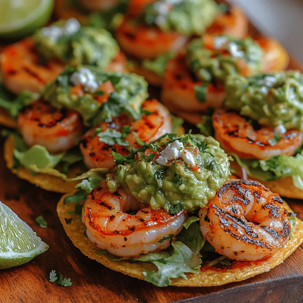 In Mexican cuisine, tostadas serve as a versatile base for an array of toppings, ranging from beans to various meats and seafood. The crispiness of the tostada provides a delightful contrast to the soft, creamy guacamole and tender shrimp, creating a symphony of textures with every bite. The cultural significance of tostadas in Mexico cannot be understated—they are a popular choice for meals and snacks, often enjoyed as a street food delicacy.