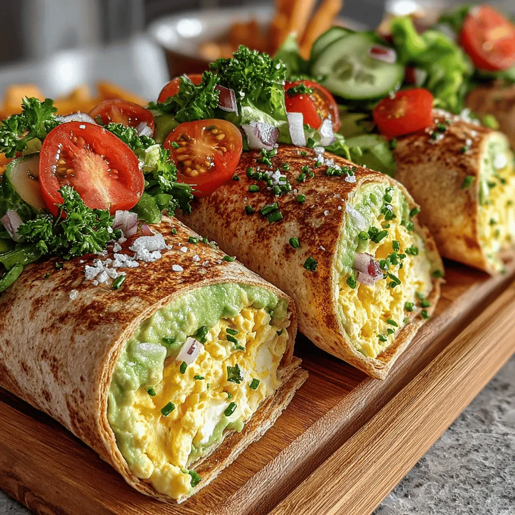 In today's fast-paced world, where health-conscious choices are increasingly prioritized, quick and nutritious meals have gained significant popularity. Busy individuals and families often find themselves in search of dishes that not only satisfy hunger but also provide essential nutrients. Enter the Creamy Avocado Egg Salad Wraps—a delightful fusion of flavor and nutrition that serves as a perfect solution for those on the go. This recipe combines the goodness of protein-rich eggs and heart-healthy avocados, making it an ideal meal for lunch or a light dinner.