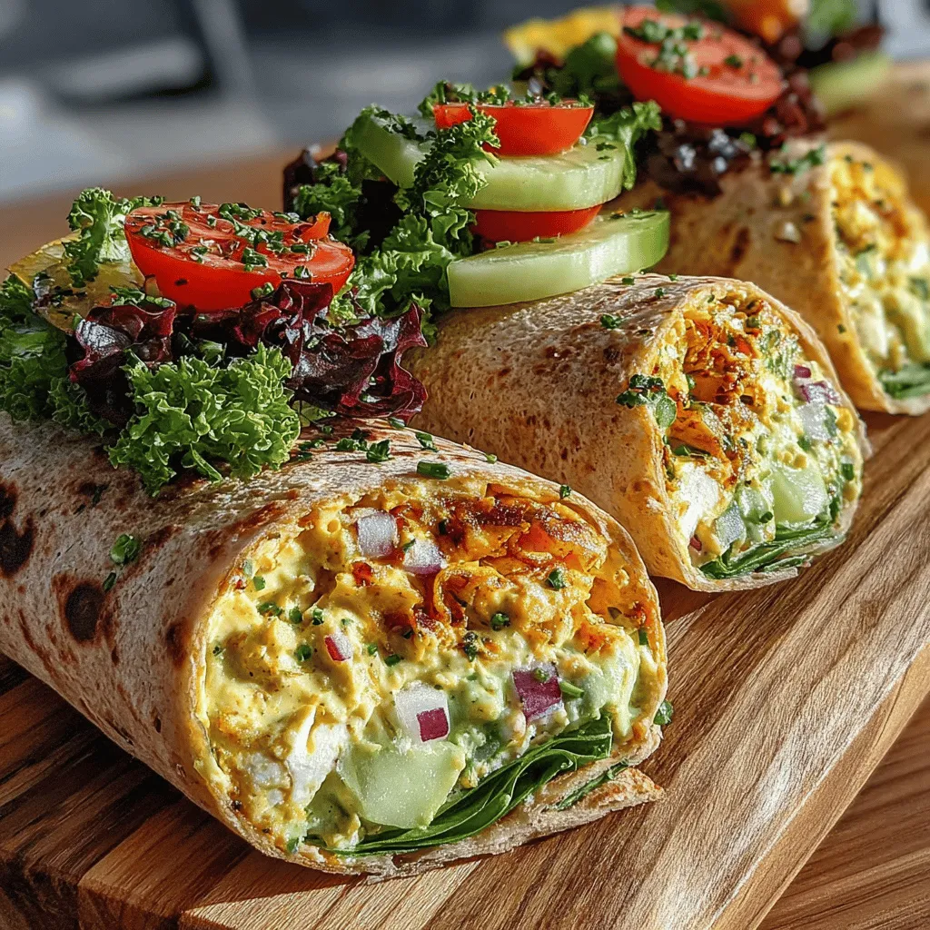 In today's fast-paced world, where health-conscious choices are increasingly prioritized, quick and nutritious meals have gained significant popularity. Busy individuals and families often find themselves in search of dishes that not only satisfy hunger but also provide essential nutrients. Enter the Creamy Avocado Egg Salad Wraps—a delightful fusion of flavor and nutrition that serves as a perfect solution for those on the go. This recipe combines the goodness of protein-rich eggs and heart-healthy avocados, making it an ideal meal for lunch or a light dinner.