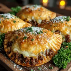 Hand pies have long been cherished as a delightful comfort food, merging the best of flaky pastry with rich, savory fillings. Whether enjoyed as a snack, an appetizer, or a main dish, these portable treats offer a world of flavor in each bite. In this recipe, we focus on a mouthwatering combination of Italian sausage and mushrooms, two ingredients that not only complement each other beautifully but also bring a robust depth of flavor to the table.