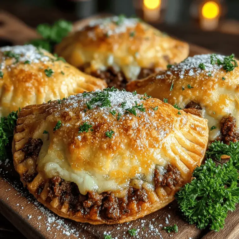 Hand pies have long been cherished as a delightful comfort food, merging the best of flaky pastry with rich, savory fillings. Whether enjoyed as a snack, an appetizer, or a main dish, these portable treats offer a world of flavor in each bite. In this recipe, we focus on a mouthwatering combination of Italian sausage and mushrooms, two ingredients that not only complement each other beautifully but also bring a robust depth of flavor to the table.