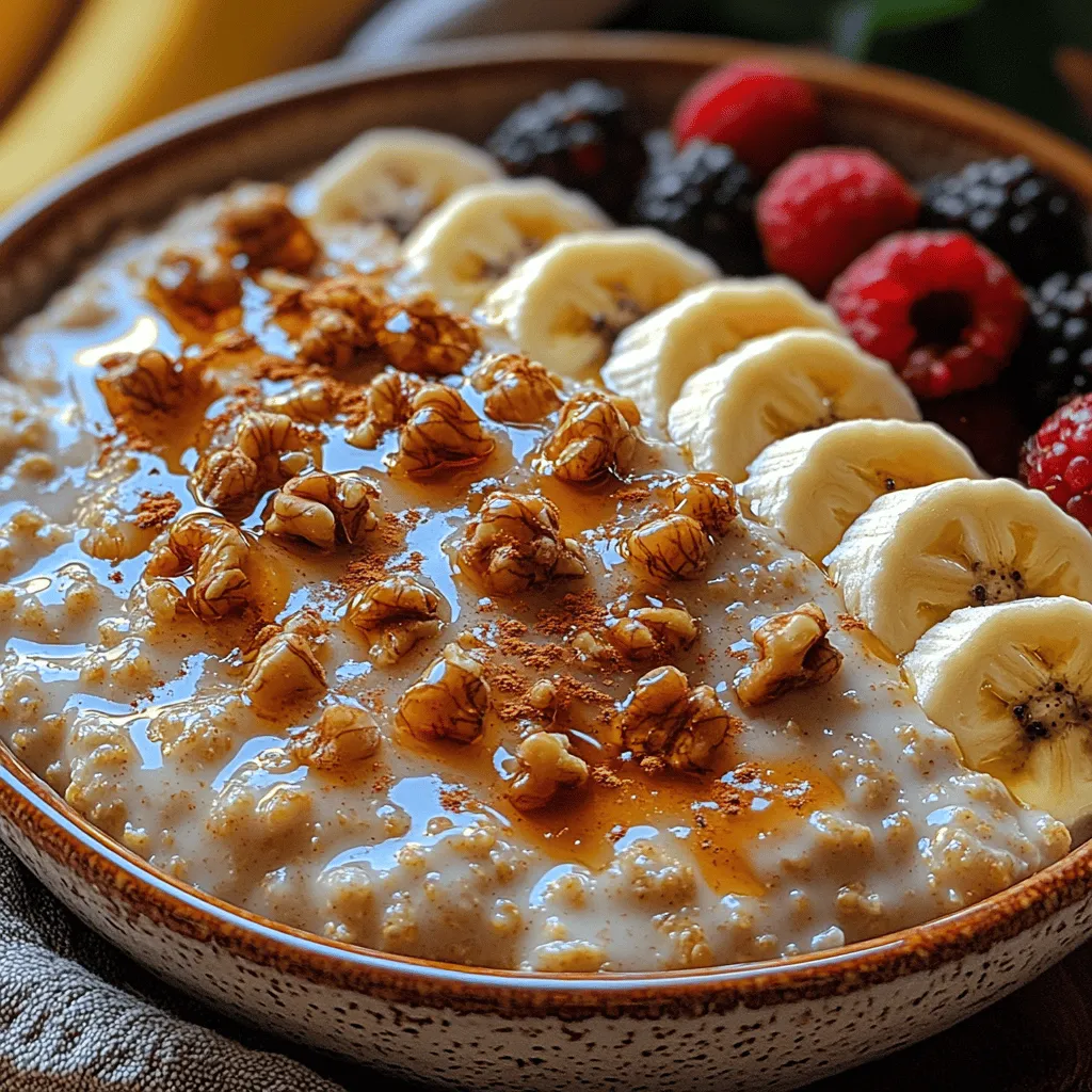 Oatmeal has long been celebrated as a go-to breakfast option, renowned for its heartiness and nutritional benefits. This humble grain is not just a delicious way to start your day; it's also packed with a myriad of health benefits that make it a staple in many households. Among the various oatmeal recipes out there, Creamy Maple Walnut Oatmeal stands out as a particularly comforting and nourishing choice. This recipe combines the wholesome goodness of oats with the rich flavors of maple syrup and the satisfying crunch of walnuts, creating a breakfast that is both indulgent and healthy.