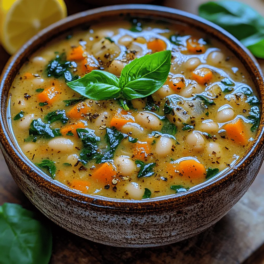 In the heart of Italian cuisine lies a treasure trove of flavors and comfort, and one dish that embodies this spirit is the Creamy Tuscan White Bean Soup. This delightful recipe marries the earthy goodness of cannellini beans with aromatic herbs, fresh vegetables, and a luscious creamy texture that warms the soul. Perfect for chilly evenings or as a hearty lunch option, this soup is not only delicious but also packed with nutrients that make it a wholesome choice for any meal.