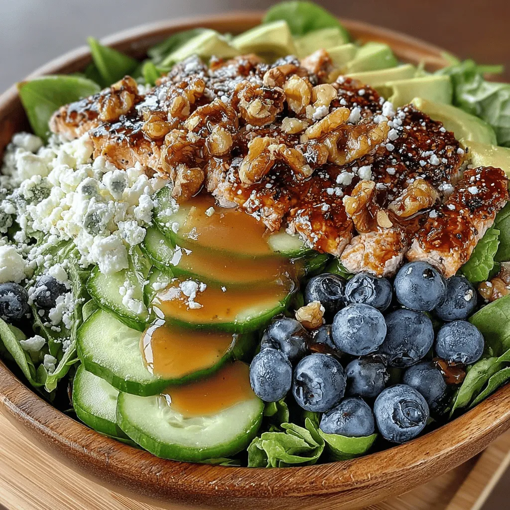 In the world of culinary creativity, few dishes can rival the refreshing and nutritious allure of a Blueberry & Tuna Salad Bowl. This vibrant salad combines the rich flavors of tuna with the sweet, tangy burst of fresh blueberries, creating a delightful balance that tantalizes the taste buds. Whether you're seeking a quick lunch, a light dinner, or a nutritious snack, this salad stands out for its unique combination of ingredients that cater to both health-conscious individuals and flavor enthusiasts alike.