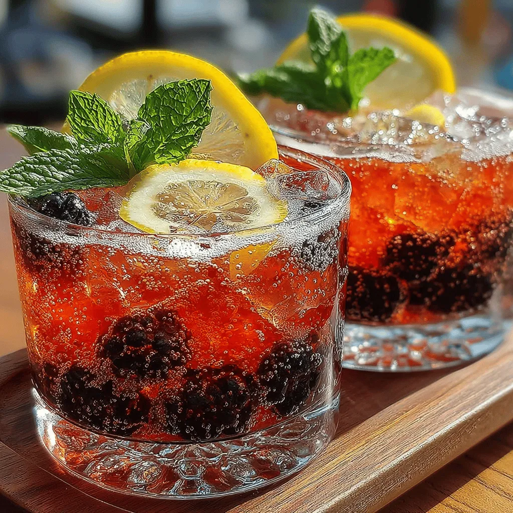 Looking for a refreshing drink that captures the essence of summer? The Sparkling Blackberry Lemon Spritz is a delightful concoction that perfectly balances sweet and tart flavors, making it an ideal choice for warm weather gatherings or a serene afternoon on the patio. This drink is not only refreshing but incredibly versatile, allowing you to choose between a non-alcoholic version for family-friendly occasions or an alcoholic variation that adds a little sparkle to adult gatherings.