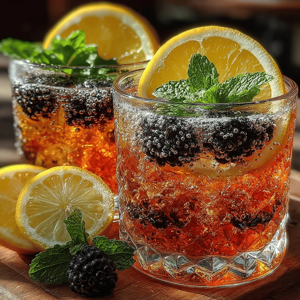 Looking for a refreshing drink that captures the essence of summer? The Sparkling Blackberry Lemon Spritz is a delightful concoction that perfectly balances sweet and tart flavors, making it an ideal choice for warm weather gatherings or a serene afternoon on the patio. This drink is not only refreshing but incredibly versatile, allowing you to choose between a non-alcoholic version for family-friendly occasions or an alcoholic variation that adds a little sparkle to adult gatherings.