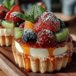 Creating a luscious filling for your mini summer fruit tarts is essential to their overall appeal. The filling should be creamy, smooth, and flavorful, complementing the fresh fruits beautifully. Here are some tips to achieve that perfect texture: