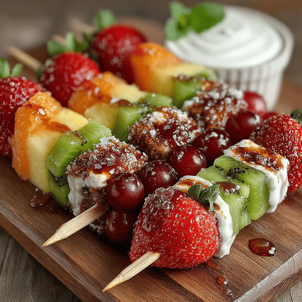 To create the most vibrant and nutritious fruit skewers, it's important to understand the health benefits of the chosen fruits. Here’s a closer look at the nutritional profiles of each fruit included in this recipe:
