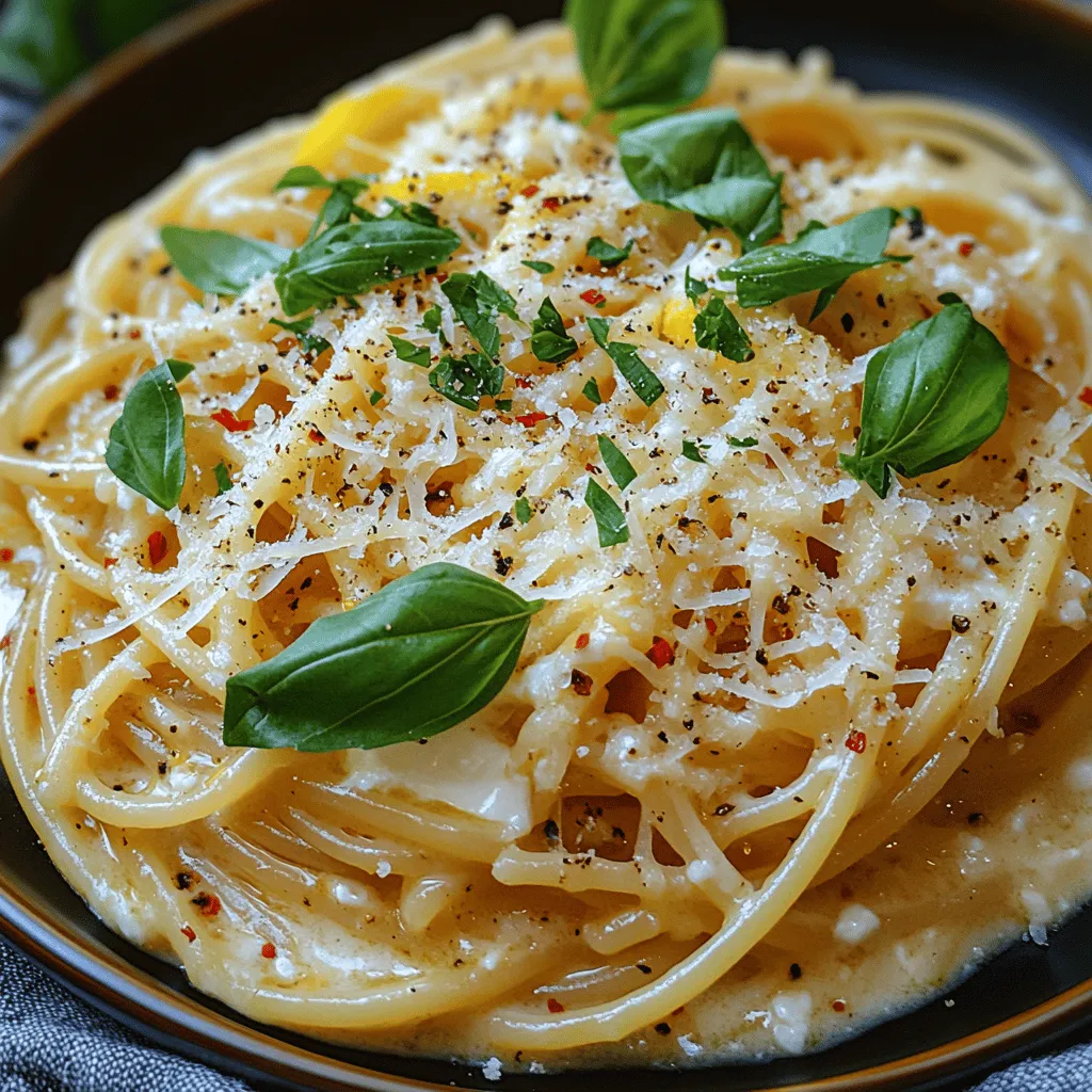 To achieve the perfect Creamy Ricotta Lemon Pasta, it’s essential to choose the right ingredients. The foundation of this dish starts with your choice of pasta. While both spaghetti and linguine are popular options, they offer distinct textures and flavors that can influence the overall experience of the dish.