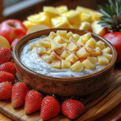 In the world of healthy snacking, few options are as versatile and satisfying as a creamy Greek yogurt fruit dip. This delightful recipe not only caters to your cravings for something sweet and indulgent but also packs a nutritional punch, making it an ideal choice for a variety of occasions. Whether you're looking for a quick after-school snack, a light dessert for a dinner party, or a refreshing treat for a summer picnic, this dip can elevate your fruit game to new heights.