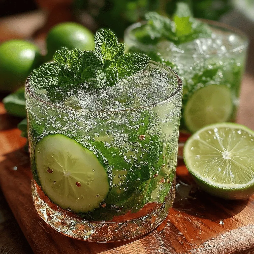 To craft the perfect Cucumber Lime Sparkling Cooler, it's essential to understand the role of each ingredient and how they contribute to the drink's overall profile.