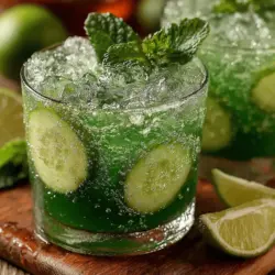 To craft the perfect Cucumber Lime Sparkling Cooler, it's essential to understand the role of each ingredient and how they contribute to the drink's overall profile.