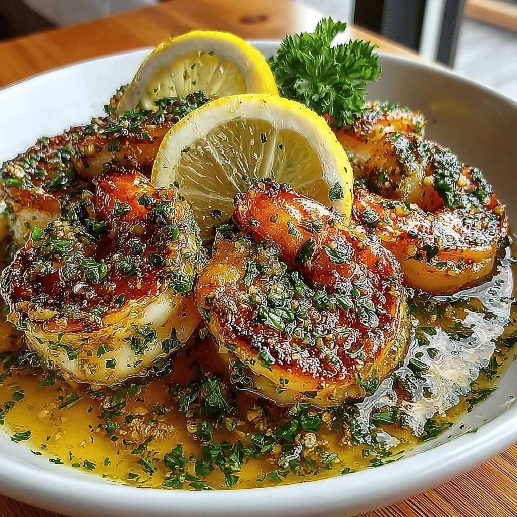 Seafood lovers often seek dishes that combine fresh flavors with simple preparation, and Zesty Lemon Glazed Shrimp fits that bill perfectly. This dish showcases the delightful interplay of tangy lemon and succulent shrimp, making it not only an enticing option for any meal but also a versatile choice for a variety of occasions. Whether you're planning a casual family dinner or an elegant gathering with friends, this recipe delivers a refreshing taste that will impress your guests and leave everyone wanting more.