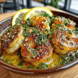 Seafood lovers often seek dishes that combine fresh flavors with simple preparation, and Zesty Lemon Glazed Shrimp fits that bill perfectly. This dish showcases the delightful interplay of tangy lemon and succulent shrimp, making it not only an enticing option for any meal but also a versatile choice for a variety of occasions. Whether you're planning a casual family dinner or an elegant gathering with friends, this recipe delivers a refreshing taste that will impress your guests and leave everyone wanting more.