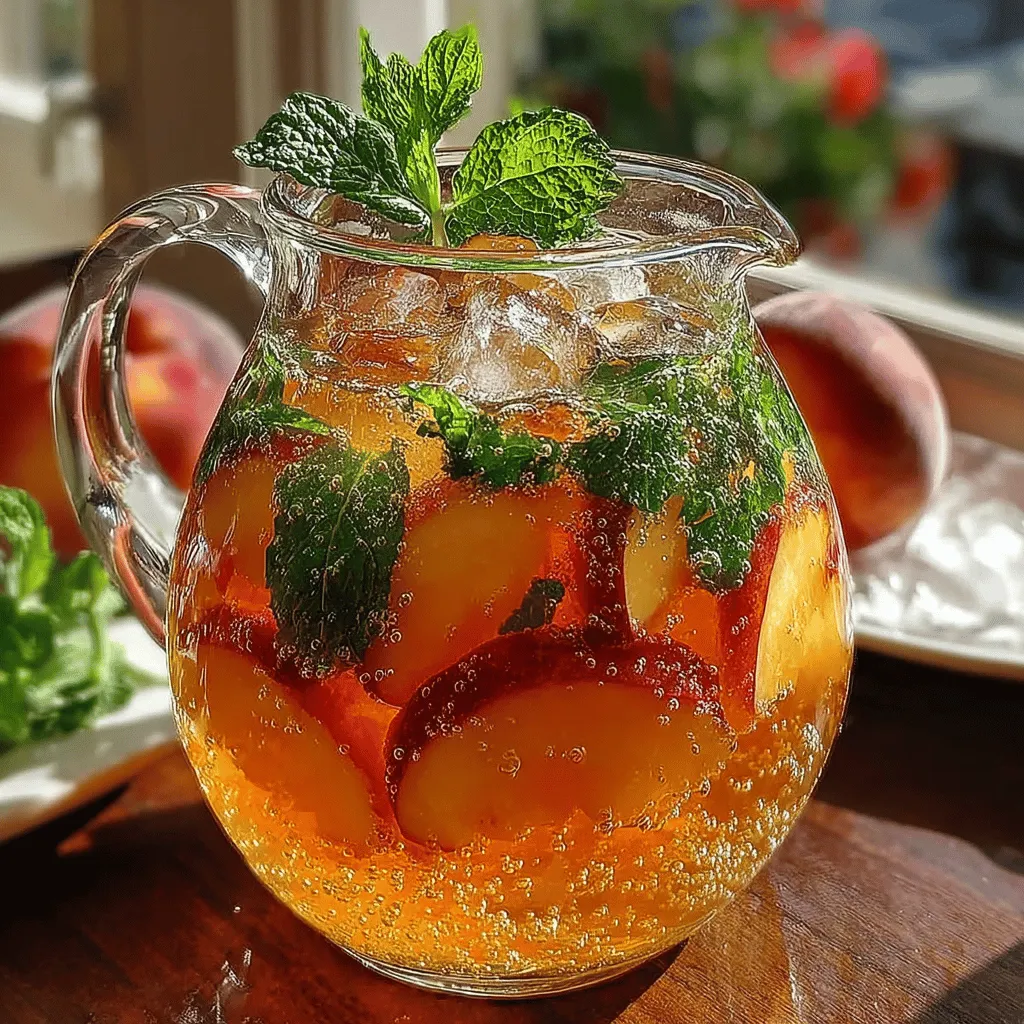 As you prepare your refreshing Peach Iced Green Tea, the sweetness level is a crucial element that can elevate your drink from good to exceptional. Start by brewing your green tea and allow it to cool slightly before adding any sweetener. This step is essential as adding sugar or honey to hot tea ensures better dissolution.