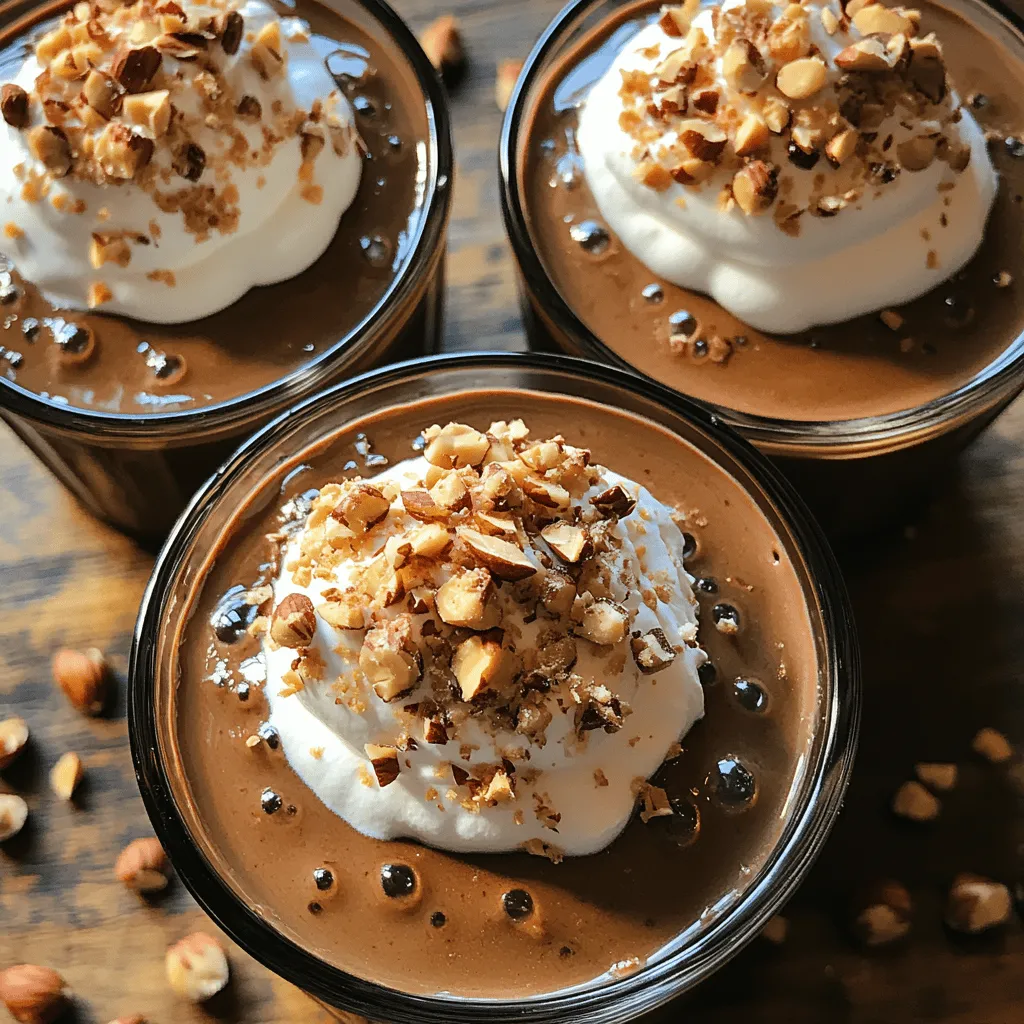 Indulging in a rich, creamy dessert can be one of life’s simplest pleasures, and the Silky Chocolate Hazelnut Pot de Crème encapsulates that experience beautifully. This luscious French dessert marries the deep, bittersweet flavors of high-quality chocolate with the nutty, earthy undertones of hazelnuts, creating an irresistible combination that tantalizes the taste buds. Often served as an elegant finish to a meal, this dessert is not only a feast for the palate but also a visual delight, presented in charming little pots that enhance its sophisticated appeal.
