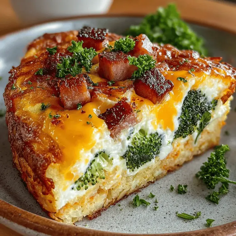Breakfast is often touted as the most important meal of the day, and it's no wonder why breakfast bakes have gained immense popularity in recent years. These versatile dishes offer a convenient way to combine a variety of flavors and nutrients into one hearty serving, making them ideal for busy mornings or leisurely weekend brunches. Among the myriad of breakfast bakes, the Cheesy Ham and Broccoli Breakfast Bake stands out as a nutritious and delicious option that caters to both taste and health.