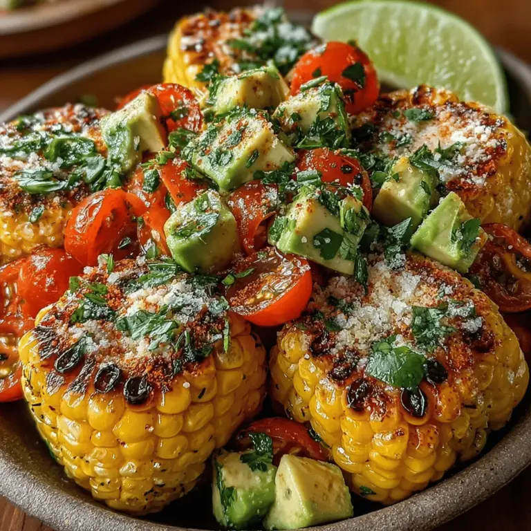 Grilling corn is an essential step in crafting a delightful Grilled Sweet Corn & Avocado Salad. It not only enhances the flavor through caramelization but also adds a beautiful smoky char. Here’s how to do it safely and effectively.