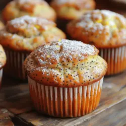 Welcome to the world of Zesty Sunshine Poppy Seed Muffins! These delightful muffins are a perfect combination of flavor, texture, and vibrancy, making them an ideal choice for breakfast or as a snack. With their zesty lemon flavor and crunchy poppy seeds, they not only satisfy your taste buds but also bring a cheerful touch to your day. Whether you’re enjoying them with a cup of coffee in the morning or indulging in an afternoon treat, these muffins are sure to brighten your mood.