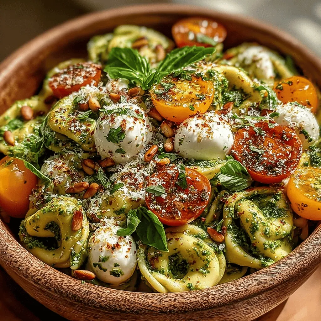 As the warmth of summer approaches, many of us find ourselves searching for light and refreshing dishes that can elevate our dining experiences. Enter the Fresh Basil Pesto Tortellini Salad – a vibrant and delightful dish that is perfect for summer picnics, potlucks, or even as a simple yet elegant dinner option. This salad not only bursts with flavor but also showcases a beautiful medley of colors and textures, making it as pleasing to the eye as it is to the palate.