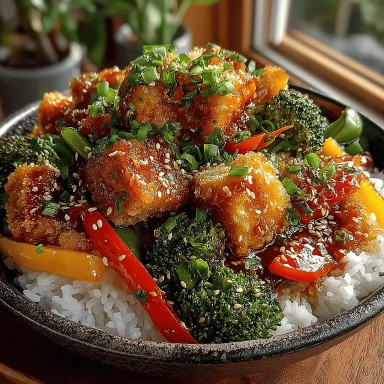 Tofu has long been celebrated as a versatile plant-based protein, embraced by vegetarians, vegans, and anyone looking to incorporate more nutritious options into their diet. Its ability to absorb flavors and take on various textures makes it a favorite in kitchens around the world. Among the myriad of tofu recipes available, the Sweet & Savory Sticky Honey Garlic Tofu Stir Fry stands out for its delightful balance of sweetness and umami. This dish not only tantalizes the taste buds but also showcases how simple ingredients can culminate in a gourmet experience.