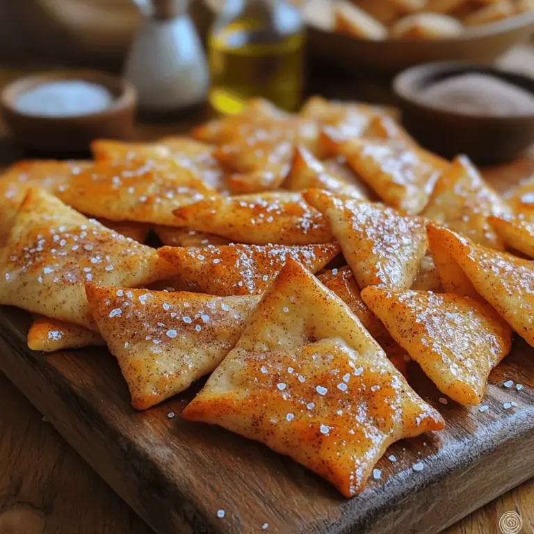 Pita chips have become a staple in many households, celebrated for their versatility and satisfying crunch. These delightful snacks are not just perfect for dipping into hummus or salsa; they can also stand alone as a tasty treat. Among the myriad of pita chip variations, Crunchy Cinnamon Pita Chips stand out as a unique and delicious option that can easily transition from a savory appetizer to a sweet dessert.
