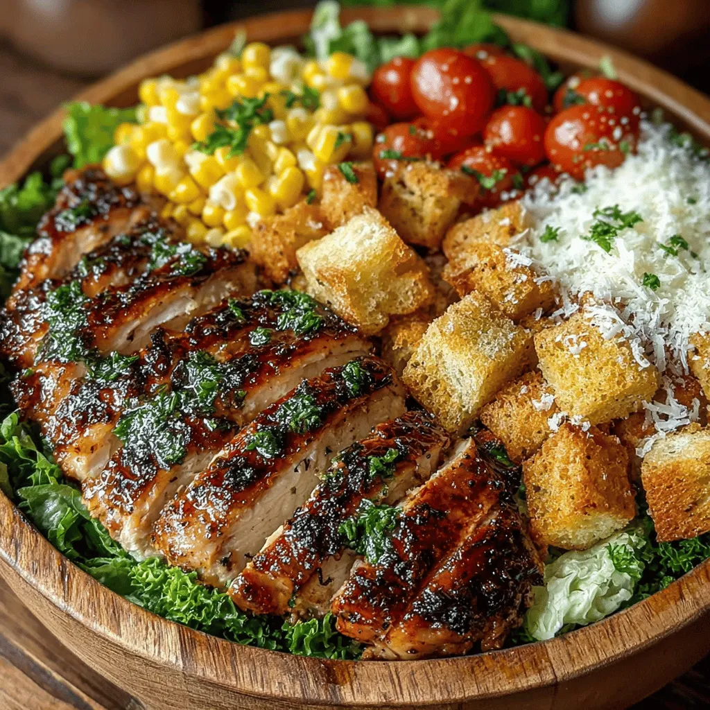 As the sun shines brighter and temperatures rise, salads become an appealing choice for many. They are light, refreshing, and offer a plethora of flavors and textures that are perfect for warm weather dining. Among the myriad of salad options, the Grilled Chicken & Corn Caesar Salad stands out as a quintessential summer dish. This salad not only tantalizes the taste buds but also serves as a wholesome meal packed with nutrition. The combination of succulent grilled chicken, sweet corn, crisp romaine lettuce, and a creamy Caesar dressing creates a delightful harmony of flavors that is both satisfying and nutritious.