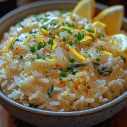 In the world of culinary delights, few dishes can match the harmonious blend of flavors found in a Zesty Creamy Lemon Garlic Rice Bowl. This dish beautifully marries the sharpness of lemon with the richness of cream and the aromatic qualities of garlic, delivering a satisfying and invigorating experience in every bite. Whether you’re preparing a comforting weeknight meal or impressing guests at a dinner party, this rice bowl is both versatile and appealing, making it an excellent choice for any occasion.