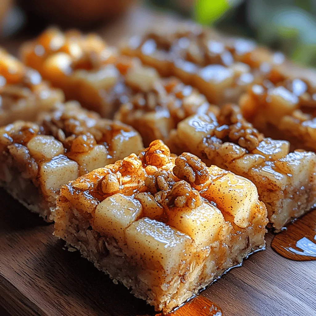 Start your day or refuel your afternoon with these delightful Crunchy Apple Cinnamon Oat Snack Bars. Packed with wholesome ingredients, these bars not only satisfy your sweet cravings but also provide a nutritious boost. Ideal for breakfast, a snack, or an on-the-go treat, this recipe showcases the perfect blend of oats, apples, and spices. In this article, we will explore the ingredients, preparation steps, and the nutritional benefits of these delicious snack bars.