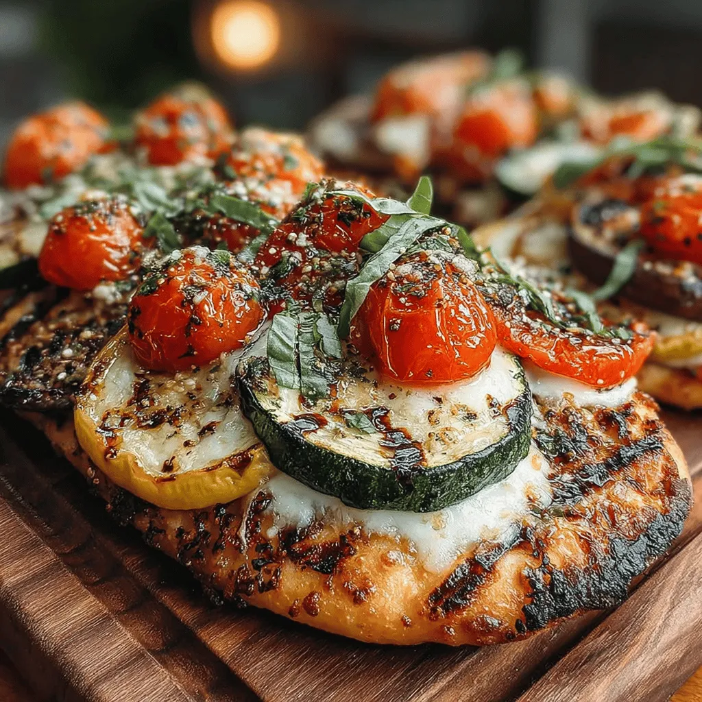 Grilled pizzas, particularly flatbread varieties, have gained immense popularity among food enthusiasts for their unique flavors and delightful textures. The appeal of grilled veggie flatbread pizza lies not only in its delectable taste but also in the vibrant colors and nutrition that grilled vegetables bring to the table. This dish is a fantastic way to enjoy a healthier pizza option without sacrificing flavor. With the ease of preparation and minimal cooking time, grilling flatbread pizzas is a perfect solution for busy weeknights or casual gatherings with friends and family.