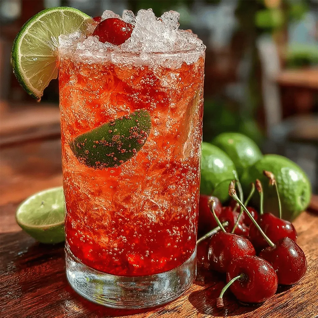 As the summer sun shines brightly and temperatures rise, nothing quenches thirst quite like a refreshing Cherry Limeade Sparkler. This vibrant drink not only tantalizes the taste buds but also embodies the essence of summer with its bright colors and invigorating flavors. Combining the sweet-tart goodness of cherries with the zesty punch of lime, the Cherry Limeade Sparkler is the ultimate thirst-quencher for picnics, barbecues, and casual hangouts with friends and family.