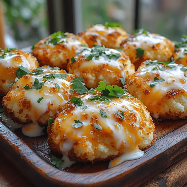 To achieve perfectly baked Cheesy Crunchy Cauliflower Bites, starting with uniform cauliflower florets is crucial. This ensures that they cook evenly, resulting in a consistent texture and flavor throughout. Begin by removing the green leaves and trimming the base of the cauliflower head. Next, cut the cauliflower into quarters and remove the core.