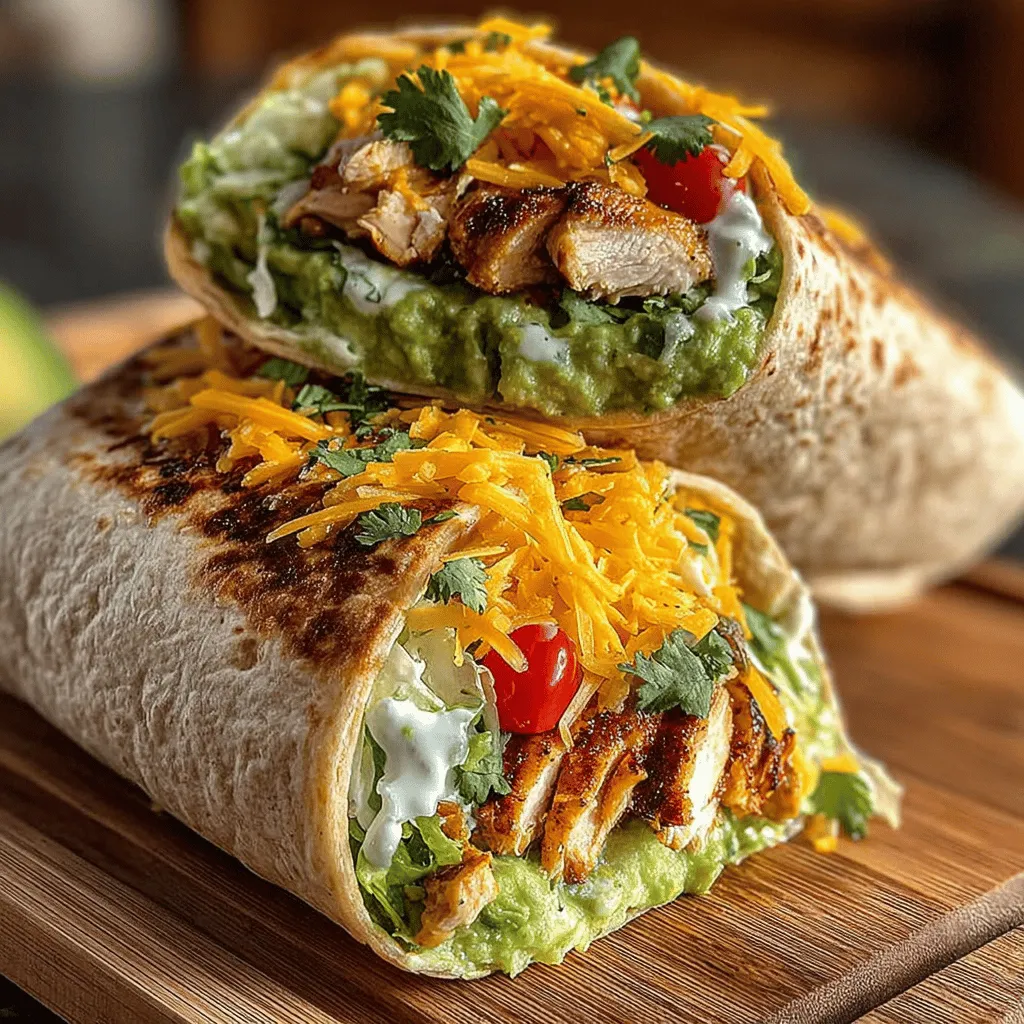In the world of quick and satisfying meals, few options can rival the delightful combination of flavors and textures found in Creamy Avocado Ranch Chicken Wraps. This recipe is not just a treat for the taste buds; it also stands out as a wholesome meal option that is rich in protein, healthy fats, and a medley of fresh vegetables. Whether you’re looking for a quick lunch to energize your day or a satisfying dinner that the whole family will enjoy, these wraps offer versatility and ease of preparation.