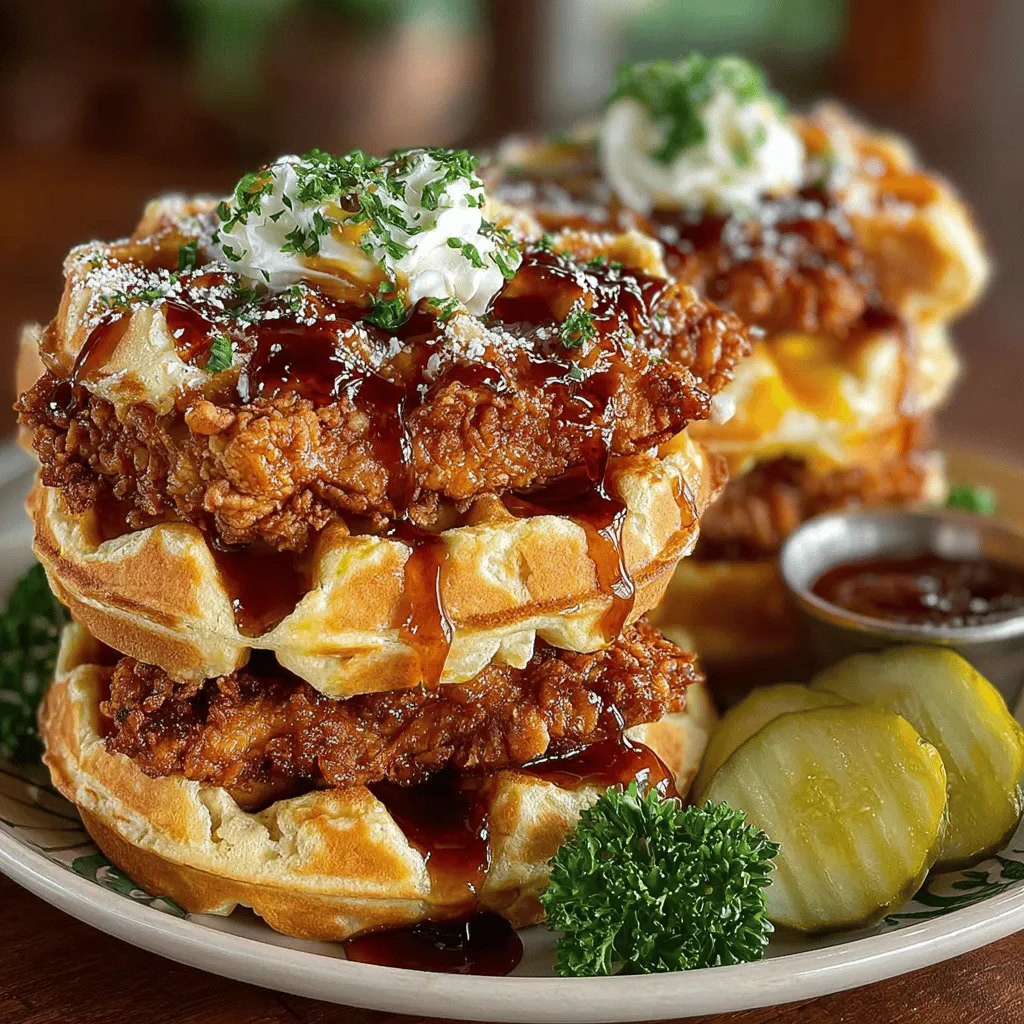 In recent years, the culinary world has seen a remarkable rise in the popularity of fusion foods, combining elements from different cuisines to create innovative and exciting dishes. Among these delightful creations, Mini Waffle Chicken Sliders stand out as a perfect representation of the fusion trend, brilliantly merging the comforting sweetness of waffles with the savory goodness of fried chicken. This unique dish offers a satisfying bite that is not only delicious but also visually appealing, making it an ideal choice for gatherings, parties, or a fun family meal.