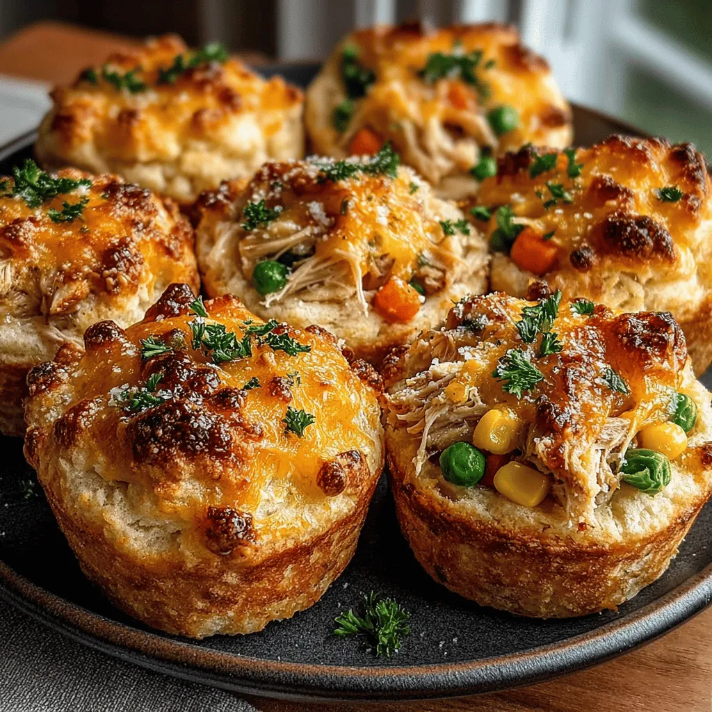 Comfort food holds a special place in our hearts, often reminding us of cherished memories and family gatherings filled with laughter and warmth. Among the plethora of comfort foods, chicken pot pie shines as a timeless favorite, celebrated for its savory filling and flaky crust. However, introducing a new twist to this classic dish, Mini Chicken Pot Pie Biscuit Bowls elevate the traditional experience by offering a fun, convenient, and personalized version that is perfect for any occasion.